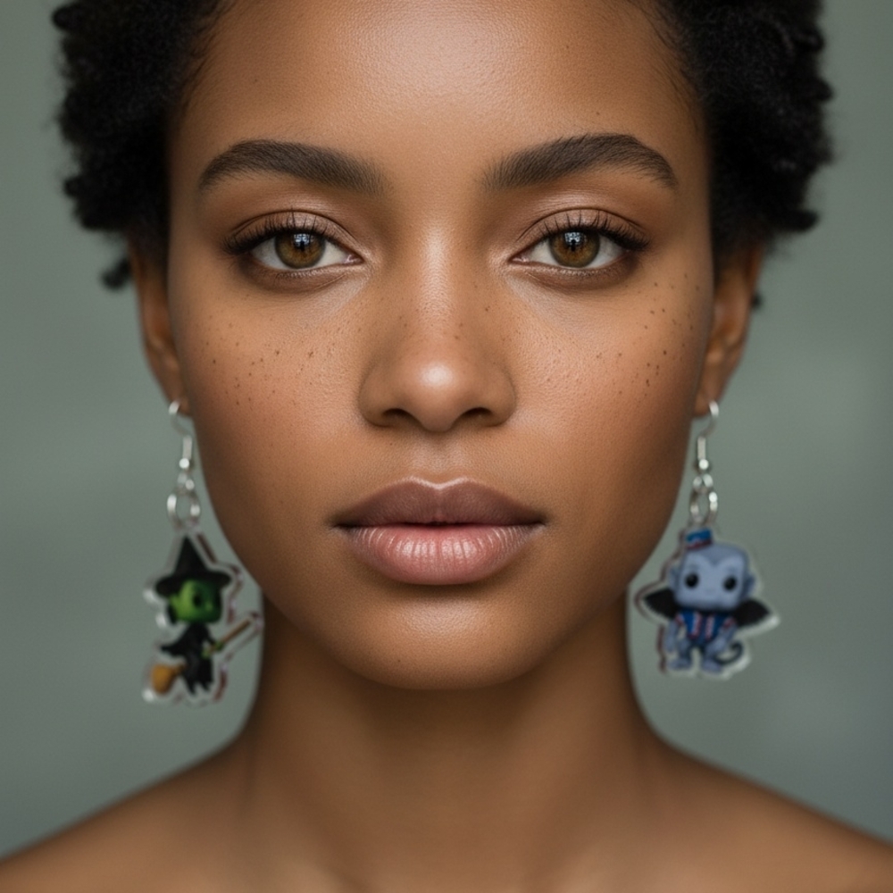Wicked Witch and Flying Monkey Earrings